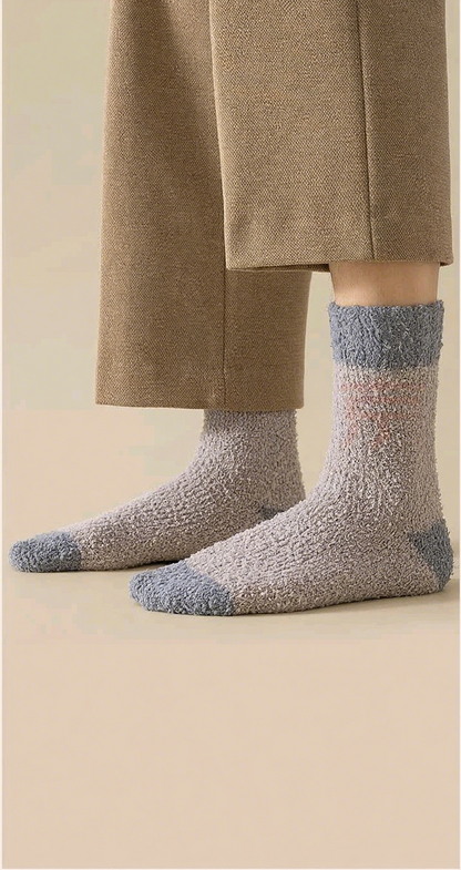 Cozy Plush Socks – Soft, Warm & Perfect for Indoor Comfort!