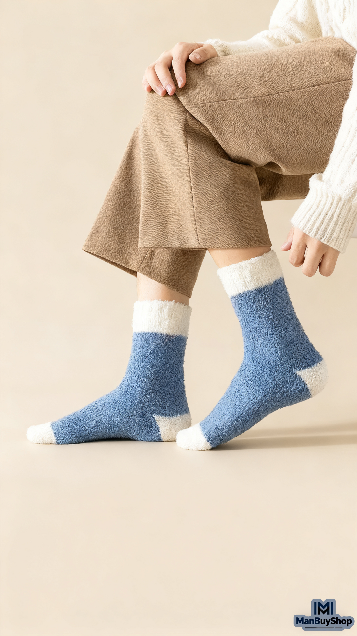 Cozy Plush Socks – Soft, Warm & Perfect for Indoor Comfort!