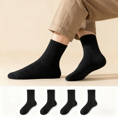 100% Cotton Men’s Socks – Natural, Skin-Friendly & Antibacterial!