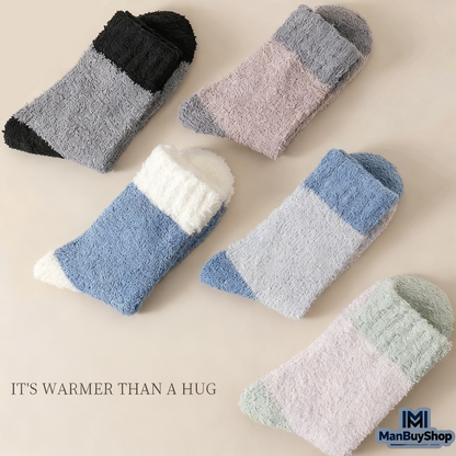 Cozy Plush Socks – Soft, Warm & Perfect for Indoor Comfort!