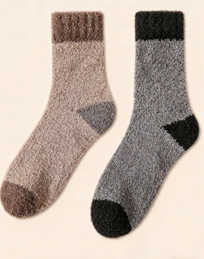Cozy Plush Socks – Soft, Warm & Perfect for Indoor Comfort!