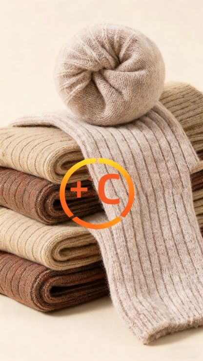 93% Wool Warm Socks – Outdoor Essential for Cold Winter Days!