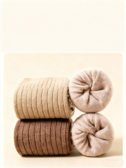 93% Wool Warm Socks – Outdoor Essential for Cold Winter Days!