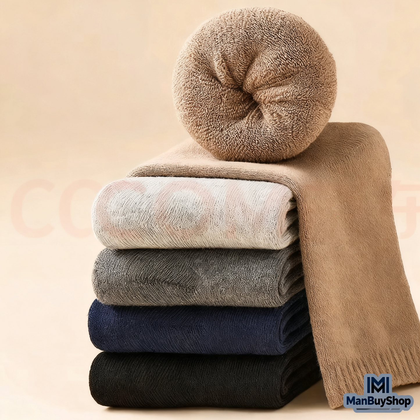 100% Cotton Men’s Socks – Natural, Skin-Friendly & Antibacterial!