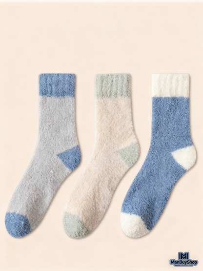 Cozy Plush Socks – Soft, Warm & Perfect for Indoor Comfort!